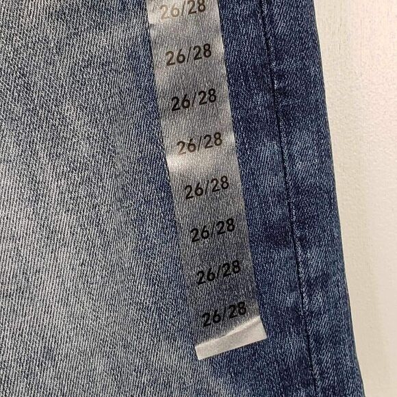 American Eagle AE Jeans Men’s Size 26X28 Medium Wash Slim Straight New - Picture 11 of 12